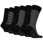 Tommy Hilfiger gift box 6 paia di calzini neri 701235373002 - Prodotti di Classe