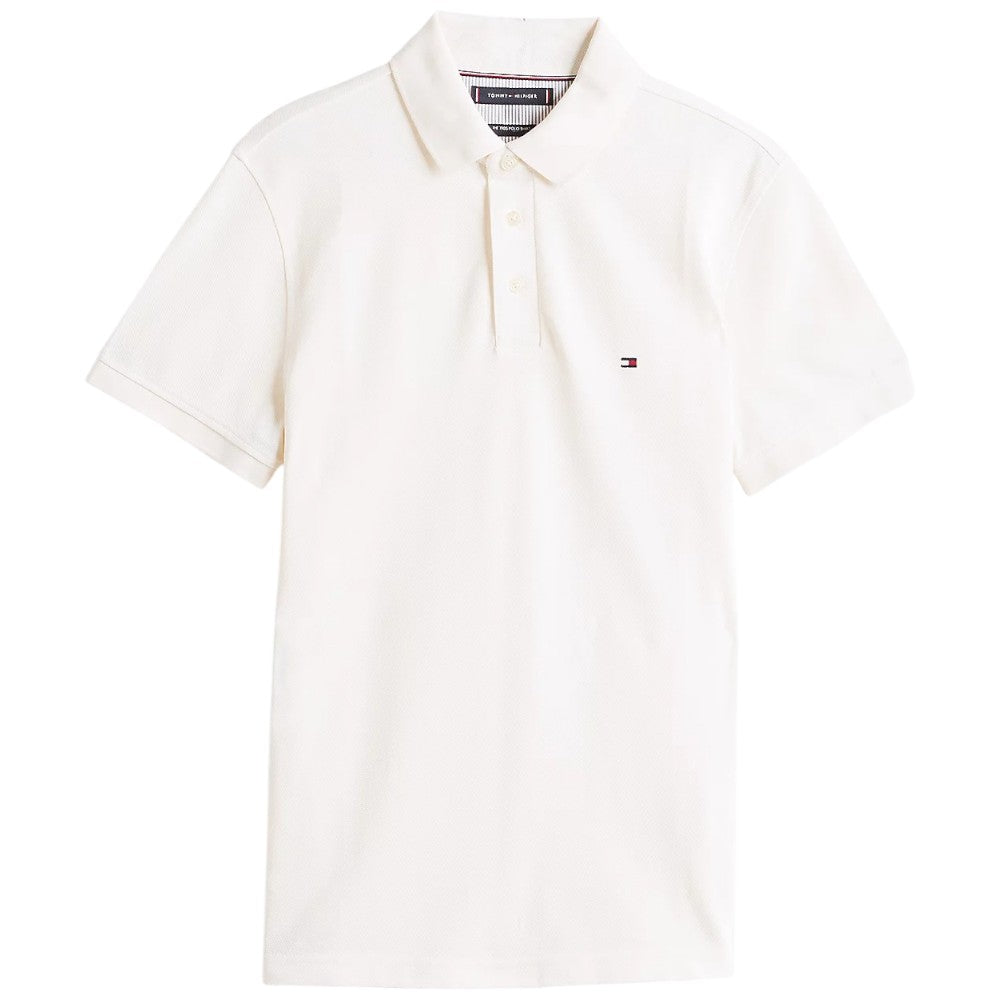 Tommy Hilfiger maglietta polo avorio TH 1985 MW0MW17771Z00 Polo Tommy Hilfiger