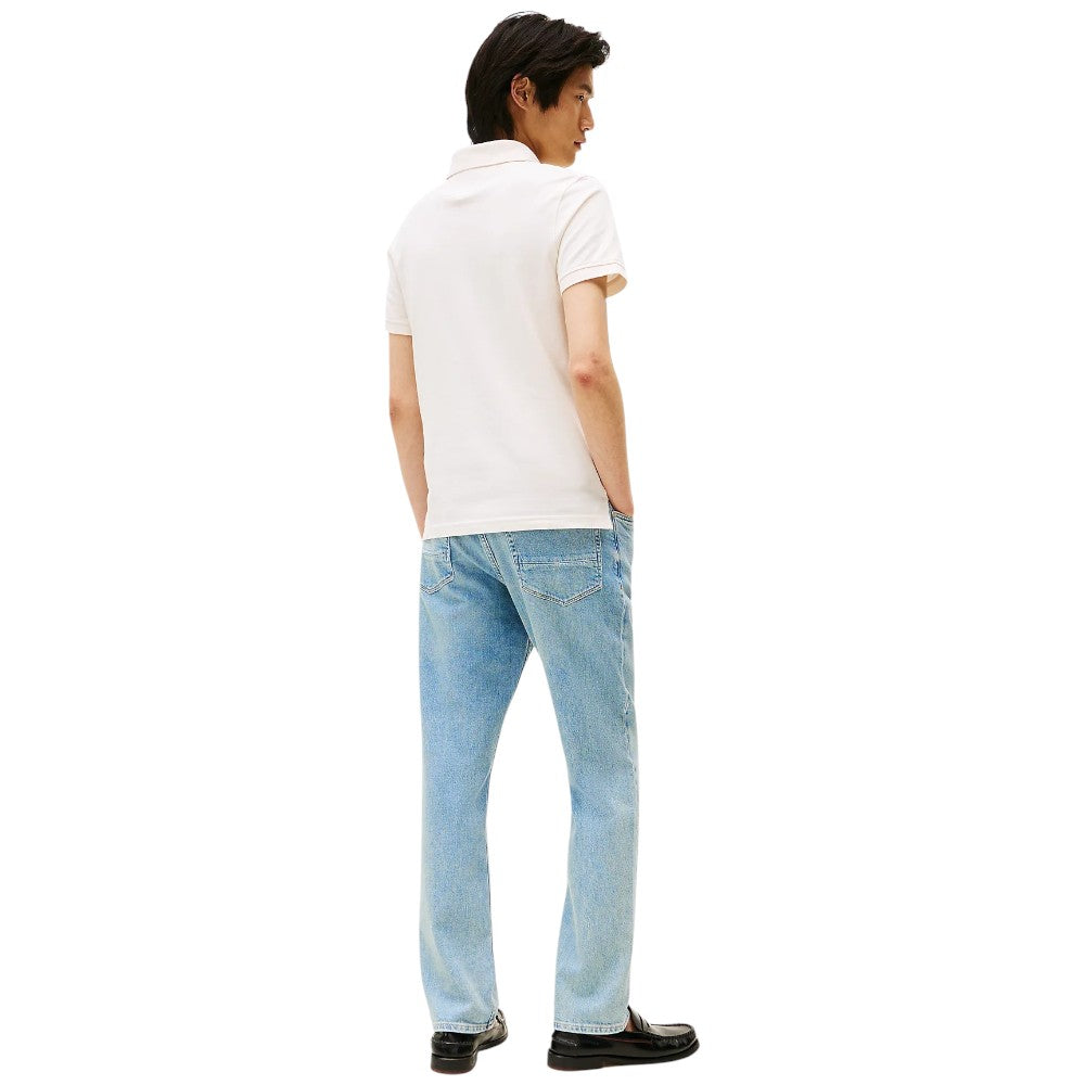 Tommy Hilfiger maglietta polo avorio TH 1985 MW0MW17771Z00 Polo Tommy Hilfiger