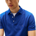 Tommy Hilfiger maglietta polo blu royal TH 1985 MW0MW17771D03 Polo Tommy Hilfiger
