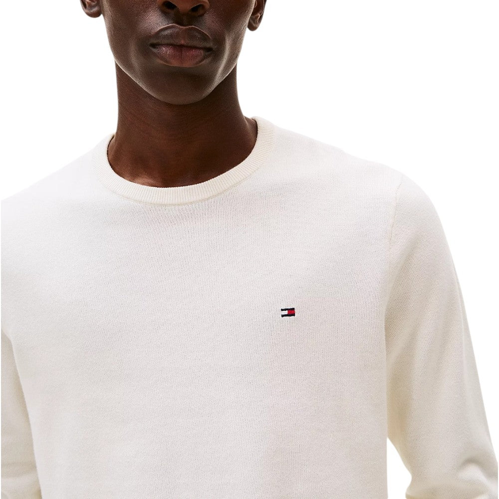 Tommy Hilfiger maglioncino avorio MW0MW39999Z00 Maglieria Tommy Hilfiger