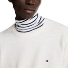 Tommy Hilfiger maglioncino avorio strutturato MW0MW36347Z00 Maglieria Tommy Hilfiger