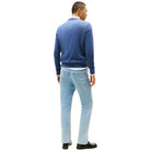 Tommy Hilfiger maglioncino blu denim MW0MW39999DVI Maglieria Tommy Hilfiger