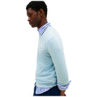 Tommy Hilfiger maglioncino celeste MW0MW39999DVW Maglieria Tommy Hilfiger