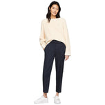 Pantaloni chino blu scuro Tommy Hilfiger, taglio dritto, lunghezza alla caviglia