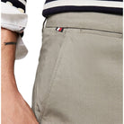 Tommy Hilfiger pantalone chino grigio Bleecker MW0MW33937 Pantaloni Tommy Hilfiger
