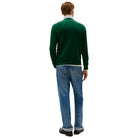 Tommy Hilfiger pullover verde bosco MW0MW39999MQ8 Maglieria Tommy Hilfiger