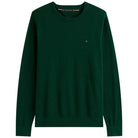 Tommy Hilfiger pullover verde bosco MW0MW39999MQ8 Maglieria Tommy Hilfiger