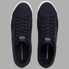 Sneaker Tommy Hilfiger Vulc Low blu scuro, tomaia con linguetta imbottita e logo interno