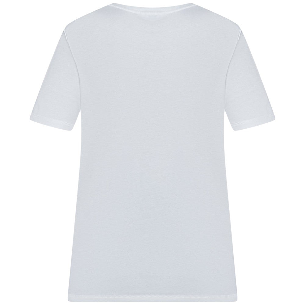 Tommy Hilfiger t-shirt bianca logo WW0WW41043 T-shirt Tommy Hilfiger