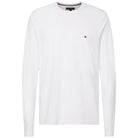 Tommy Hilfiger t-shirt bianca manica lunga MW0MW10804 T-shirt Tommy Hilfiger
