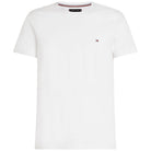 Tommy Hilfiger t-shirt bianca stretch slim MW0MW27539YBR T-shirt Tommy Hilfiger