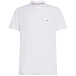 T-shirt bianca Tommy Hilfiger con logo piccolo sul petto