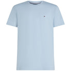 Tommy Hilfiger t-shirt celeste MW0MW39995C10 T-shirt Tommy Hilfiger