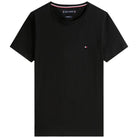 Tommy Hilfiger t-shirt nera stretch slim MW0MW27539BDS T-shirt Tommy Hilfiger