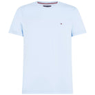 Tommy Hilfiger t-shirt slim celeste MW0MW10800 T-shirt Tommy Hilfiger