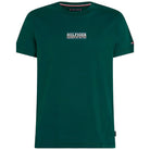 Tommy Hilfiger t-shirt verde MW0MW34387 T-shirt Tommy Hilfiger