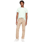 Tommy Hilfiger t-shirt verde chiaro logo piccolo MW0MW10800 T-shirt Tommy Hilfiger