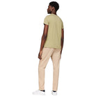 Tommy Hilfiger t-shirt verde logo piccolo MW0MW10800 T-shirt Tommy Hilfiger