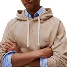 Tommy hilfiger felpa taupe con cappuccio MW0MW39997AFE Felpe Tommy Hilfiger