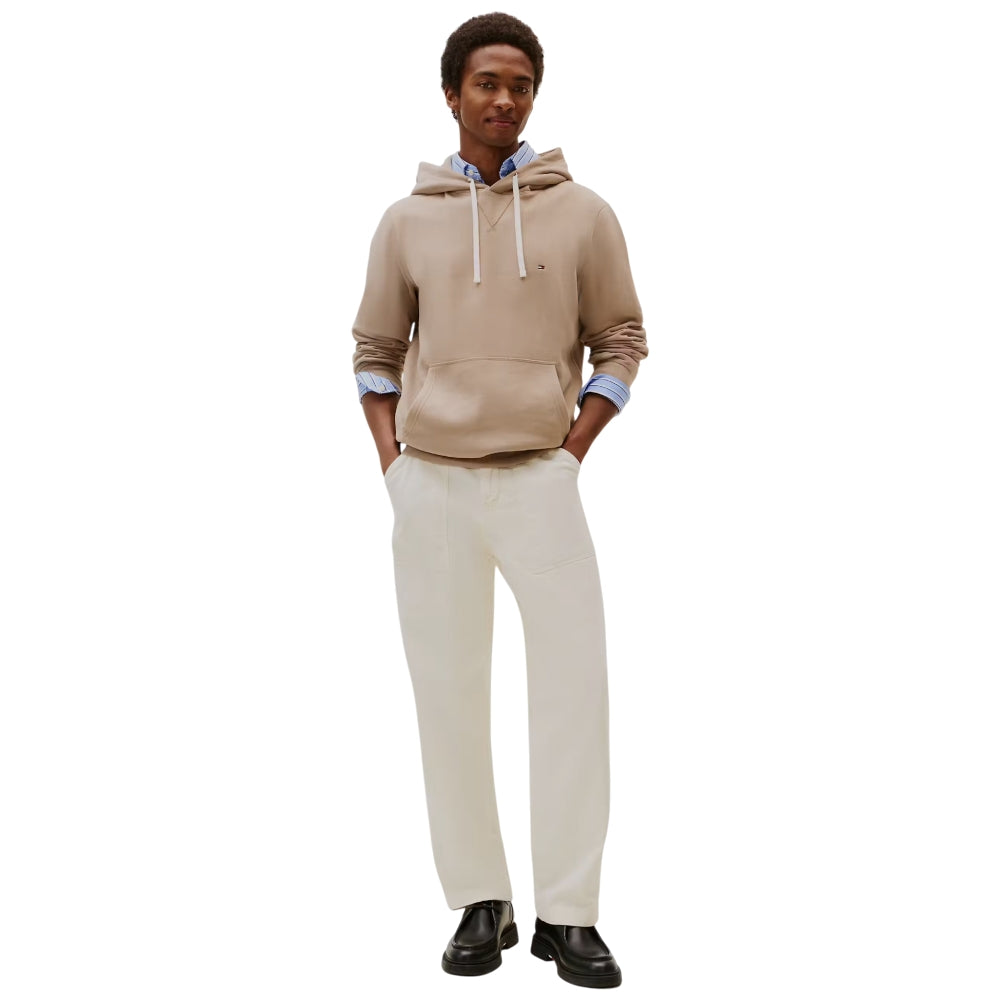 Tommy hilfiger felpa taupe con cappuccio MW0MW39997AFE Felpe Tommy Hilfiger