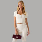 Guess top corto W6RP08KCBO2 - Prodotti di Classe