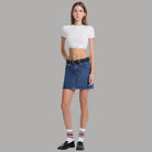 Top Guess GJ: Cropped con Fascia Logata per Look Audace - Prodotti di Classe