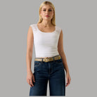 Guess top scollo quadrato W6GP19K2949 - Prodotti di Classe