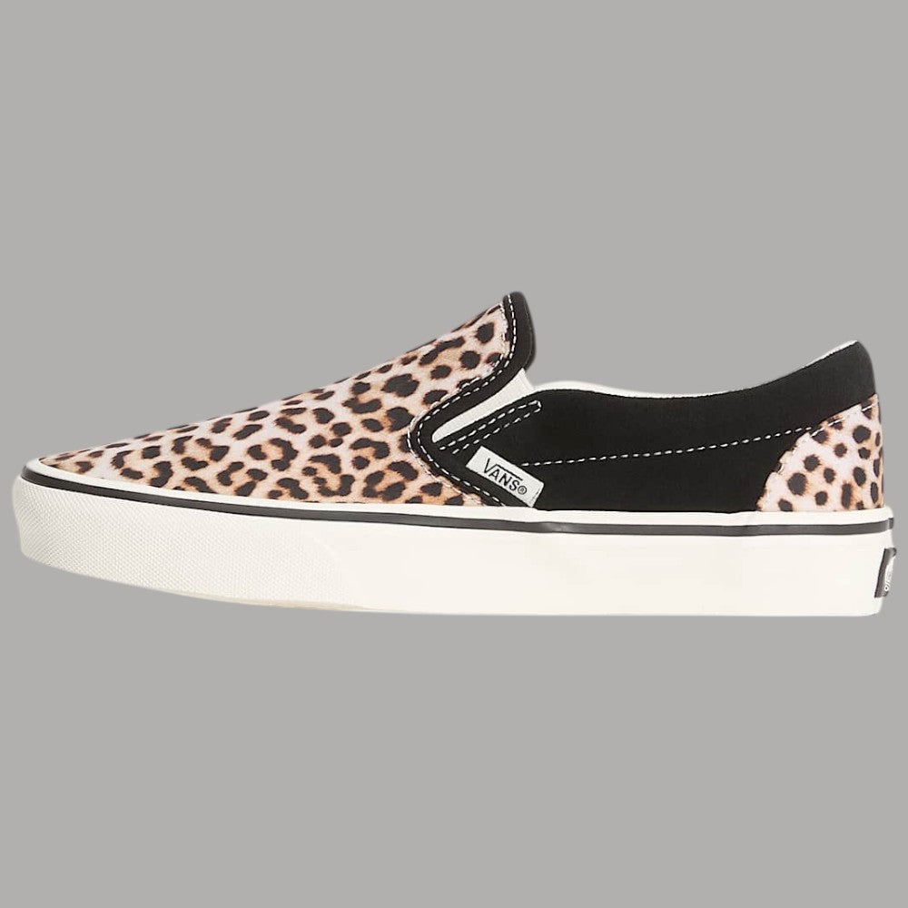 Vans Slip-On Leopardate Iconiche Tela Scamosciata Comfort - Prodotti di Classe