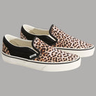 Vans Slip-On Leopardate Iconiche Tela Scamosciata Comfort - Prodotti di Classe