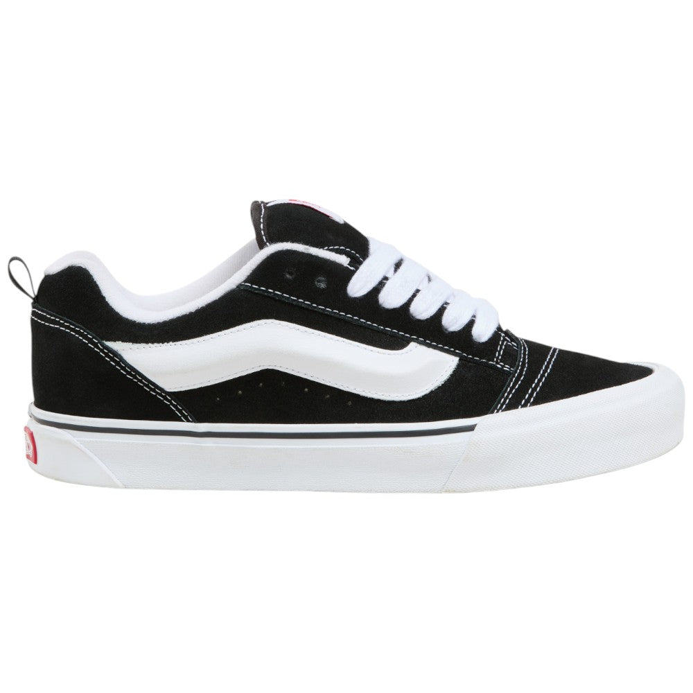 Vans scarpe Knu Skool nere bianche VN0009QC6BT Sneakers Vans