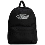 Zaino Vans nero con logo Off the Wall e tasca frontale