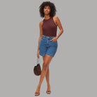 Vero Moda bermuda in jeans con applicazioni catena 10344814 - Prodotti di Classe