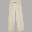 Vero Moda Pantaloni Wide Leg Cotton Linen Vita Medio Elasticizzata - Prodotti di Classe