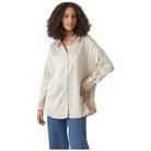 Vero Moda camicia beige over Merle 10294095 Camicie Vero Moda