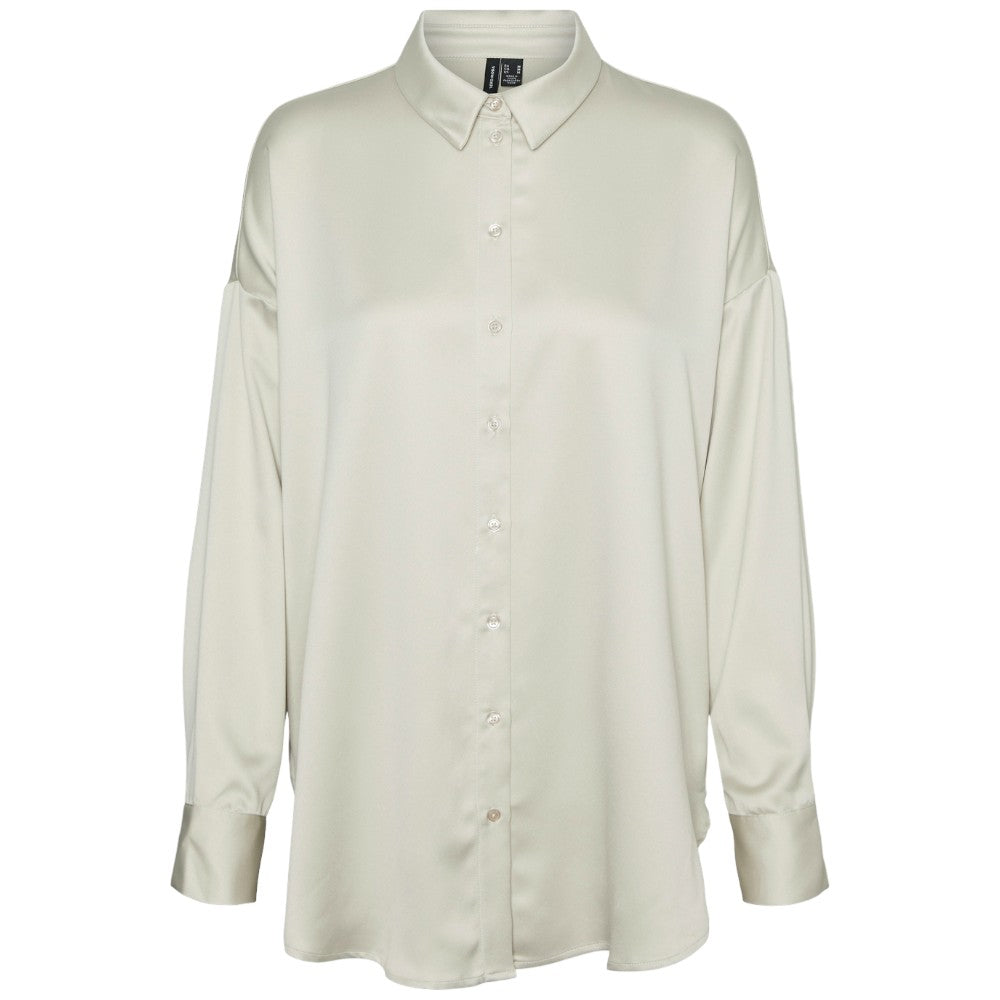 Vero Moda camicia beige over Merle 10294095 Camicie Vero Moda