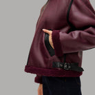 Vero Moda eco montone bordeaux Virginia 10332528 - Prodotti di Classe