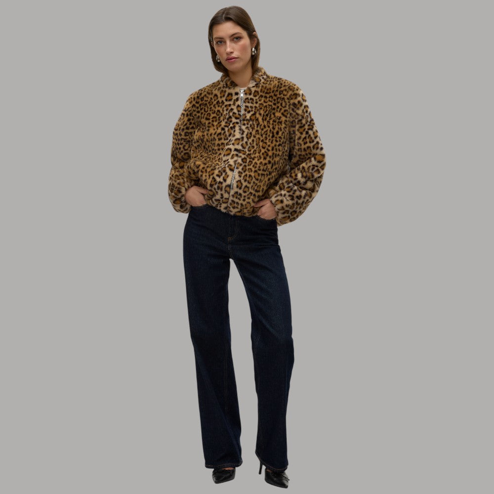 Vero Moda eco pelliccia maculata SONJALIGA 10331290 - Prodotti di Classe