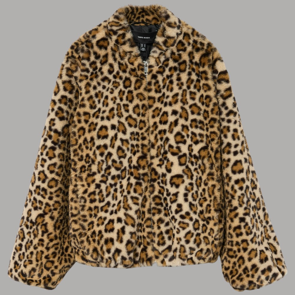 Vero Moda eco pelliccia maculata SONJALIGA 10331290 - Prodotti di Classe