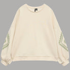 Vero Moda felpa oversize crema Talulah 10336118 - Prodotti di Classe