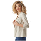 Vero Moda giacca blazer in lino beige chiaro Jesmilo 10279700 Giacche Vero Moda