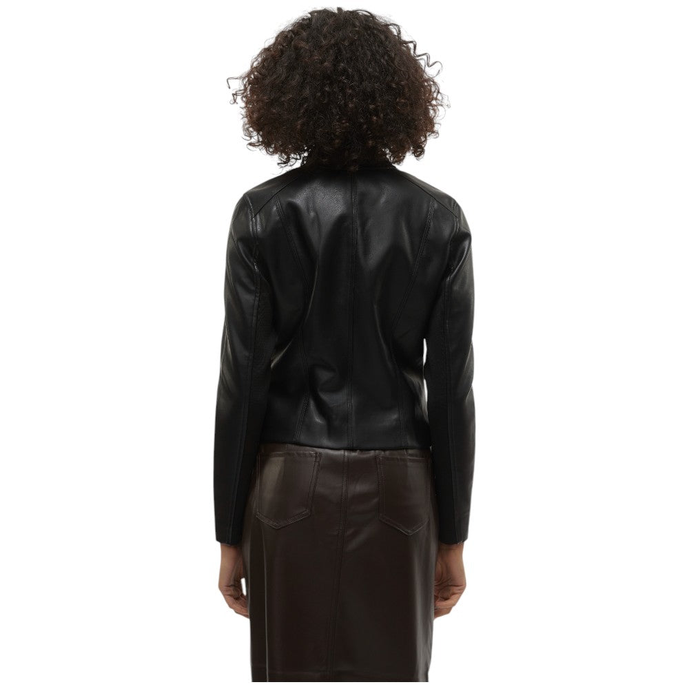 Vero Moda giacca ecopelle nera Riley 10302441 Giubbini Vero Moda