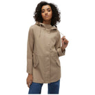 Vero Moda giacca giubbino gommato beige art. Malou 10266982 Giubbini Vero Moda