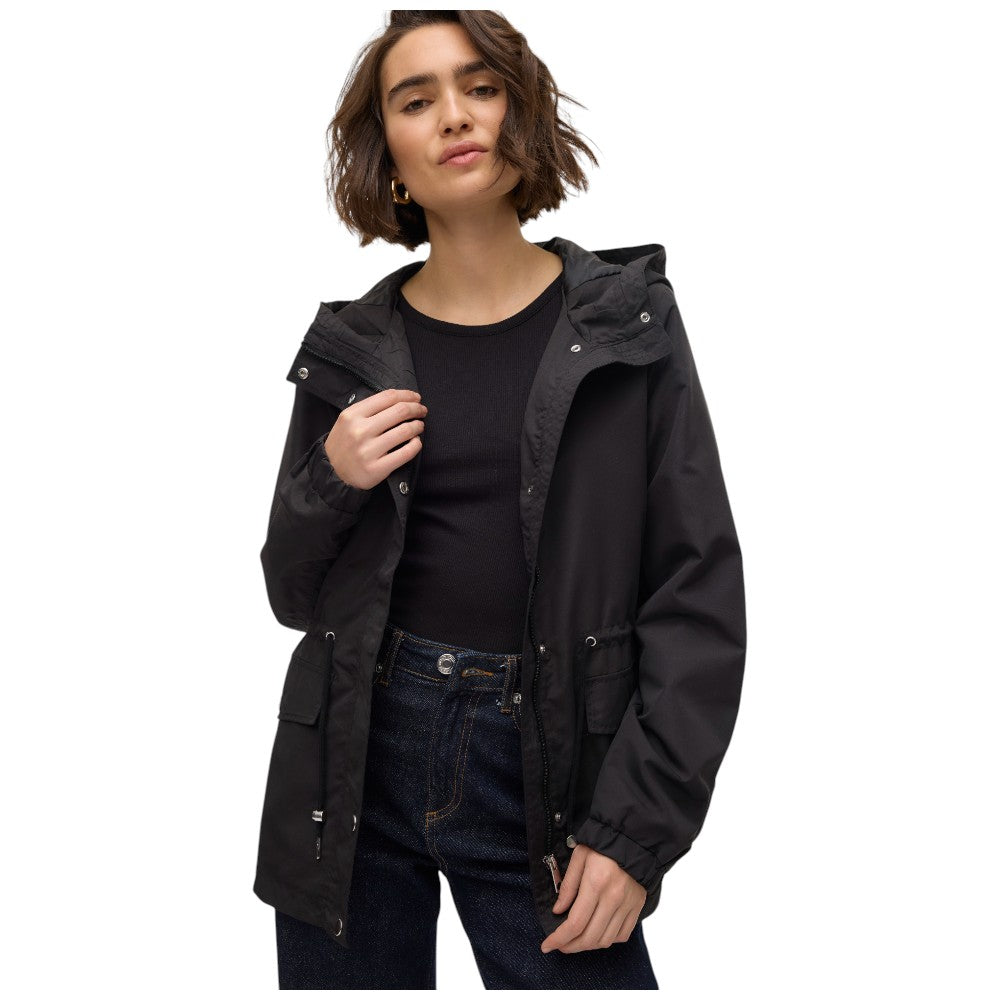 Vero Moda giacca nera parka corto primaverile PaisleY 10301577 Giubbini Vero Moda