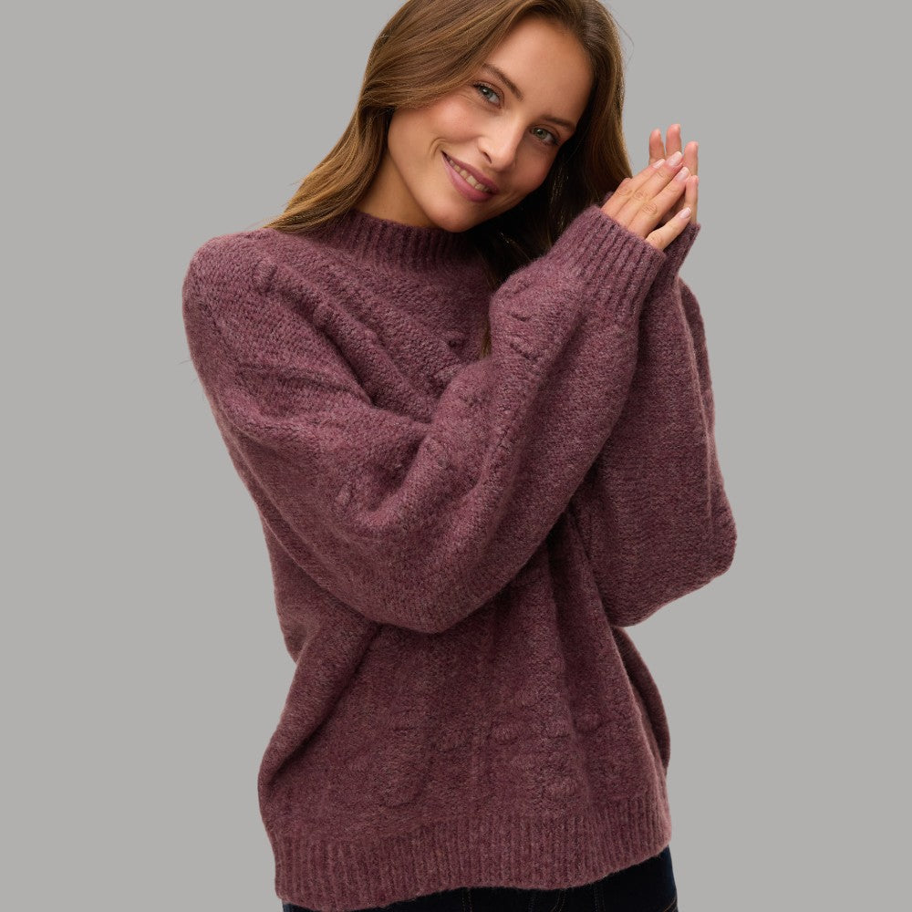 Vero Moda maglione prugna Kaia 10334928 - Prodotti di Classe