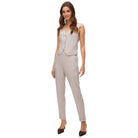 Vero Moda pantalone grigio tapered Cassidy 10322322 Pantaloni Vero Moda