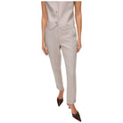 Vero Moda pantalone grigio tapered Cassidy 10322322 Pantaloni Vero Moda