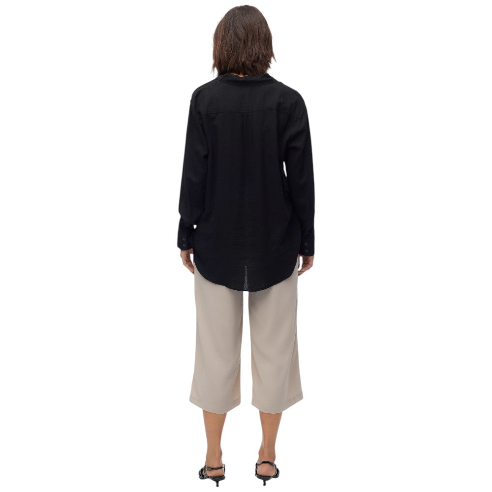 Vero Moda pantaloni coulotte beige Coco 10289453 Pantaloni Vero Moda