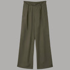 Vero Moda pantaloni gamba larga CAYSA 10331403 Verde - Prodotti di Classe