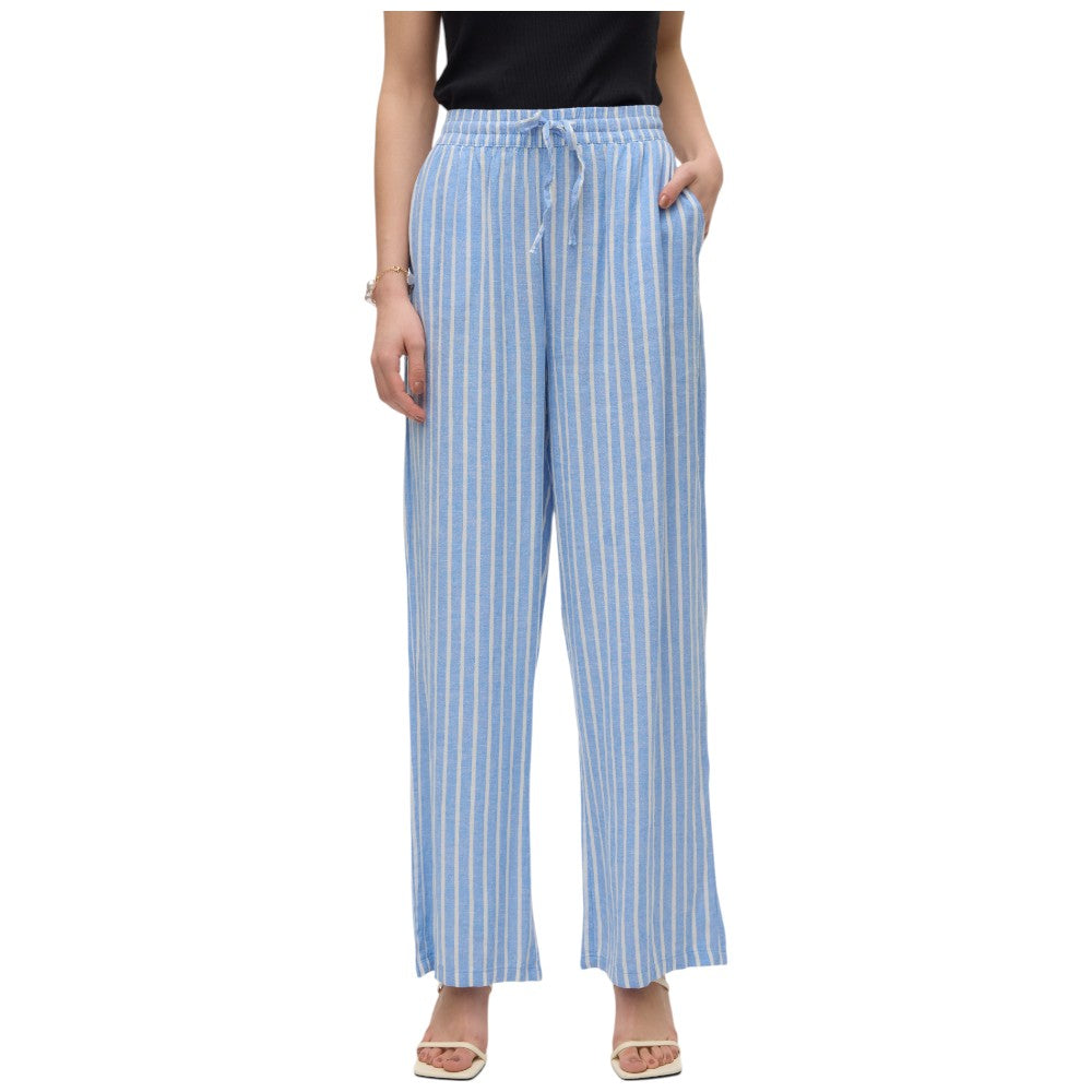 Vero Moda pantaloni in lino Linh 10305091 Pantaloni Vero Moda